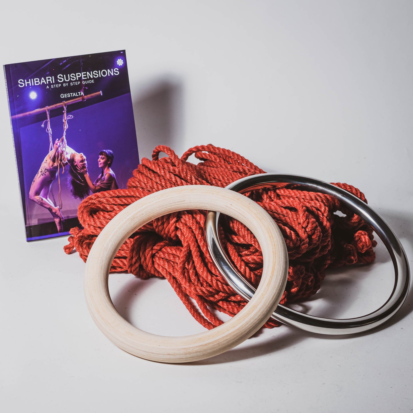 Air Time Kit Shibari Rope Kit Red