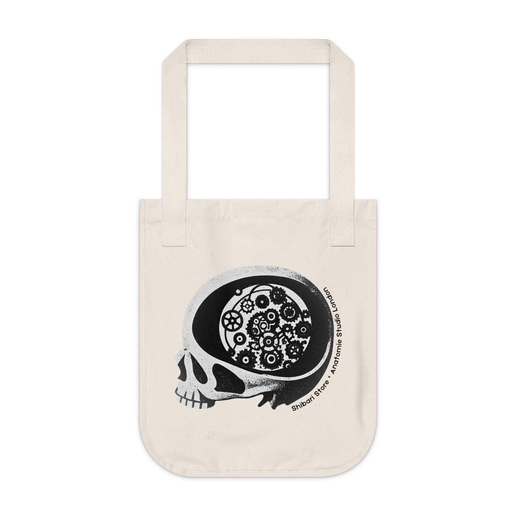 Official Shibari Store x Anatomie Studio Skull Logo - Canvas Eco Tote Bag