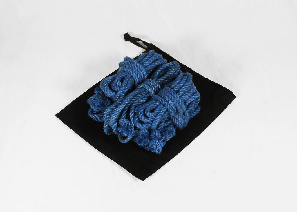 Bag O' Bits • short jute ropes for finishing ties