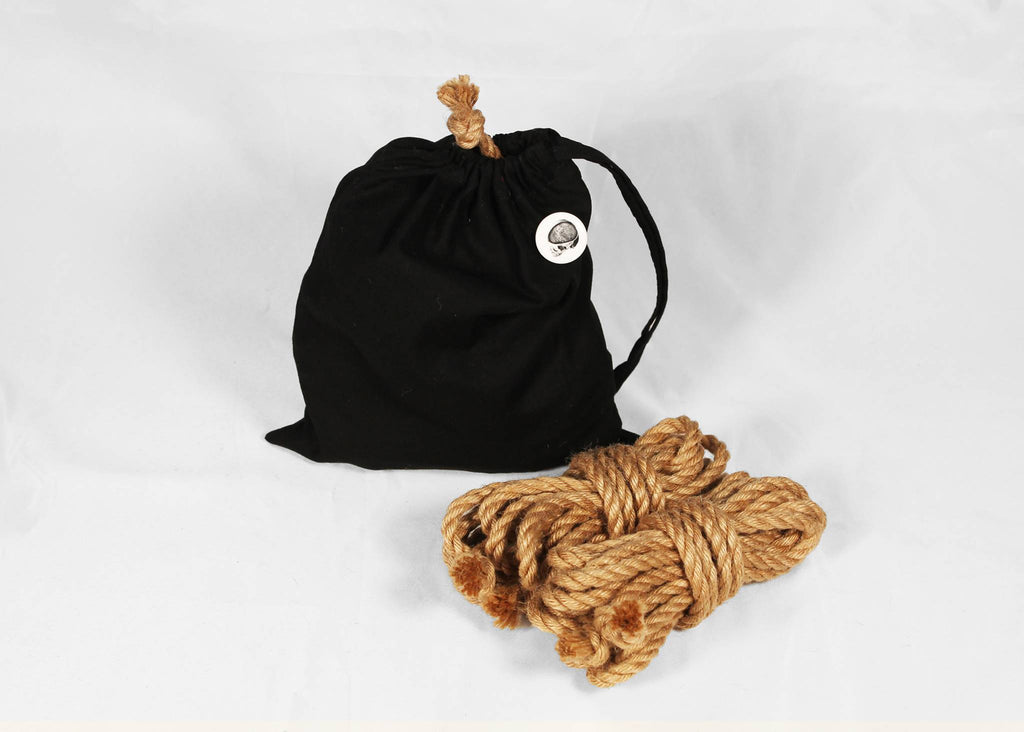 Bag O' Bits • short jute ropes for finishing ties